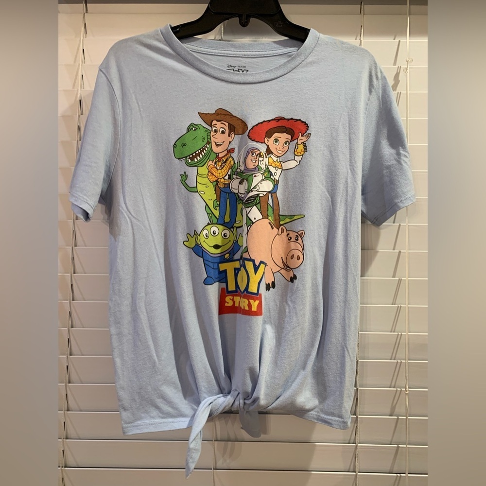 Disney Toy Story T-shirt With Tie At Waist Women’s Large